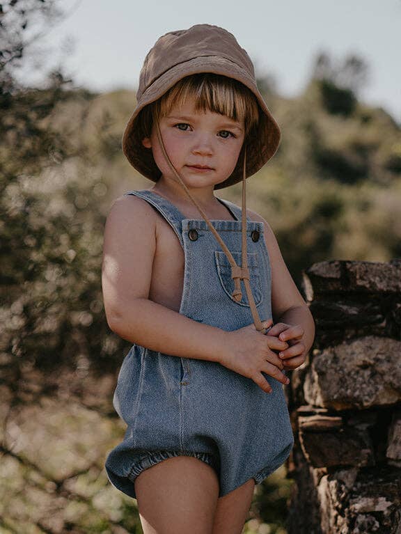 Denim Romper