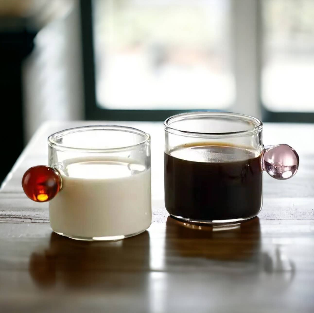 Bubble Glass Espresso Cups