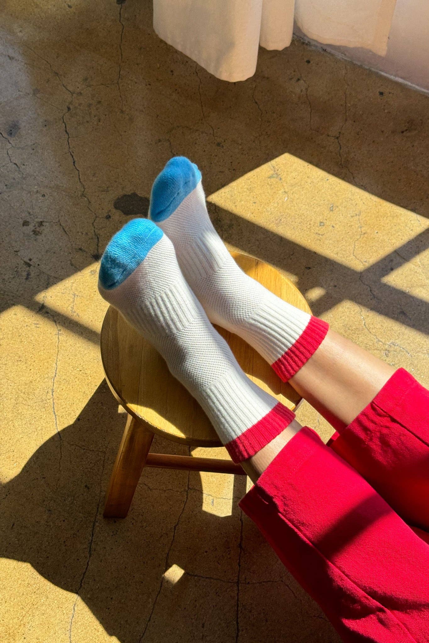 Color Block Girlfriend Socks