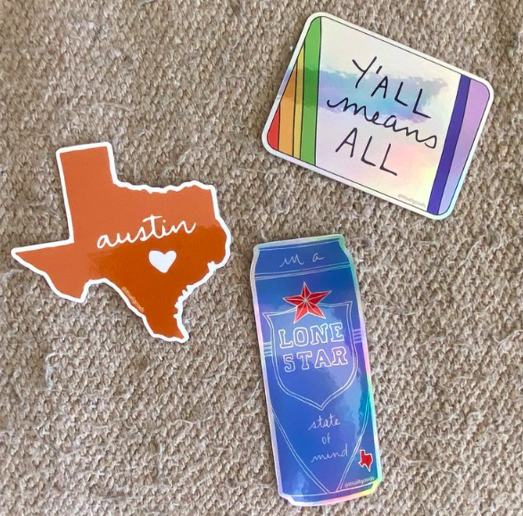 Affirmation stickers