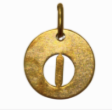 LETTER BRASS CHARM