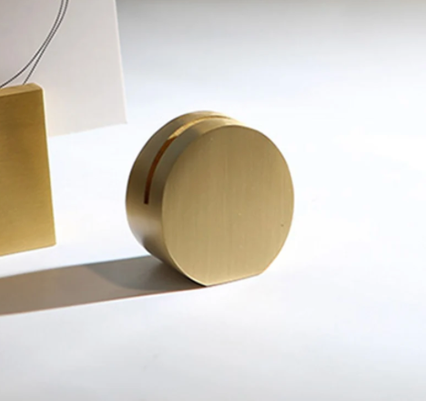 BRASS CARD STAND