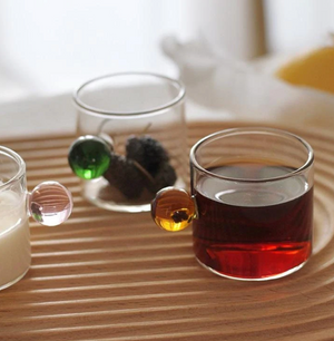 Bubble Glass Espresso Cups